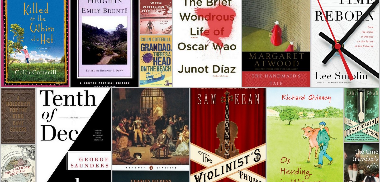 Collage of book covers